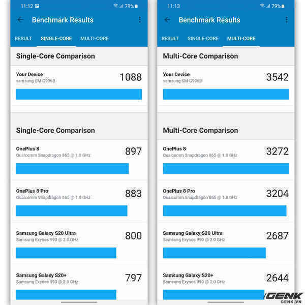 Đánh giá hiệu năng gaming Exynos 2100 trên Galaxy S21: Có cải thiện hơn, nhưng vẫn chưa thể sánh bằng Snapdragon - Ảnh 4. Đánh giá hiệu năng gaming Exynos 2100 trên Galaxy S21: Có cải thiện hơn, nhưng vẫn chưa thể sánh bằng Snapdragon - Ảnh 4.