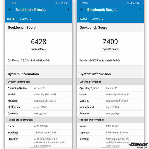 Đánh giá hiệu năng gaming Exynos 2100 trên Galaxy S21: Có cải thiện hơn, nhưng vẫn chưa thể sánh bằng Snapdragon - Ảnh 5. Đánh giá hiệu năng gaming Exynos 2100 trên Galaxy S21: Có cải thiện hơn, nhưng vẫn chưa thể sánh bằng Snapdragon - Ảnh 5.