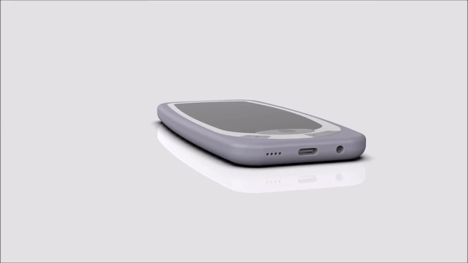 Sẽ ra sao nếu huyền thoại Nokia 3310 được ra mắt ở năm 2021: Màn hình tràn viền, camera thò thụt, tích hợp máy quét vân tay...? - Ảnh 4.