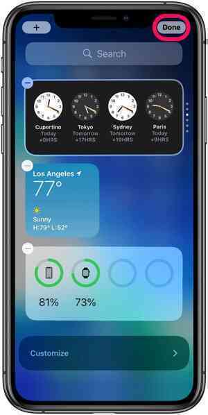 Hướng dẫn thay widget báo dung lượng pin chi tiết trên iOS 14