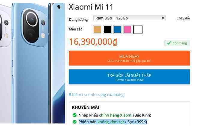 Mua Xiaomi Mi 11 tại VN, người dùng buộc phải bảo vệ môi trường - Ảnh 4.