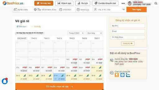 Top 5 lý do nên đặt vé máy bay trực tuyến tại bestprice.vn