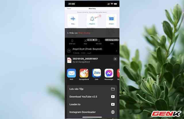 Chi tiết cách cài nhạc chuông từ bài hát yêu thích cho iPhone mà không cần máy tính - Ảnh 10. Chi tiết cách cài nhạc chuông từ bài hát yêu thích cho iPhone mà không cần máy tính - Ảnh 10.