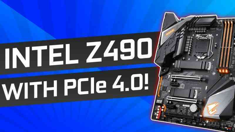 Bo mạch chủ Z490, H470 nào hỗ trợ PCI-E 4.0
