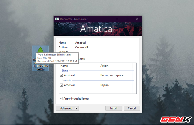 Setup một Windows 10 đầy tĩnh lặng và tối giản với bộ giao diện Amatical - Ảnh 9. Setup một Windows 10 đầy tĩnh lặng và tối giản với bộ giao diện Amatical - Ảnh 9.