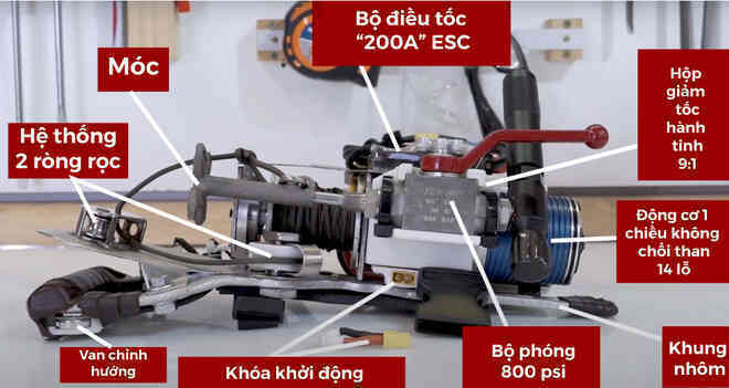YouTuber tự chế khẩu súng bắn dây cực chất để đi đu đưa đi dễ dàng như Batman - Ảnh 2. YouTuber tự chế khẩu súng bắn dây cực chất để đi đu đưa đi dễ dàng như Batman - Ảnh 2.