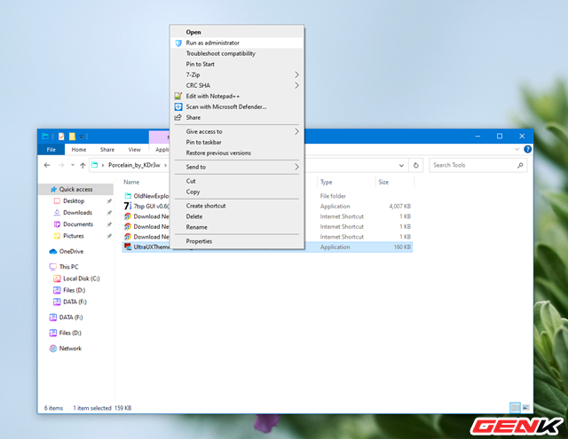 Mỏi cổ chờ Windows 10 có giao diện mới? Hãy cài ngay bộ giao diện Porcelain này để không thấy nhàm chán - Ảnh 7. Mỏi cổ chờ Windows 10 có giao diện mới? Hãy cài ngay bộ giao diện Porcelain này để không thấy nhàm chán - Ảnh 7.