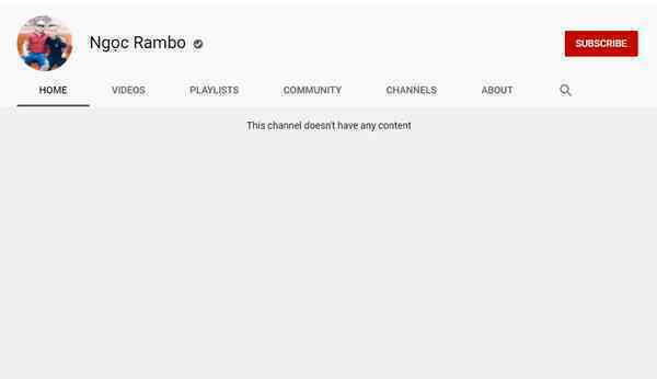 Ngọc “Rambo” và nhiều kênh giang hồ mạng vẫn được YouTube bảo kê