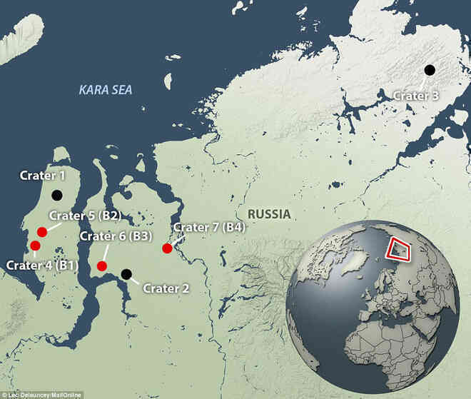 Hàng chục chiếc hố hình phễu khổng lồ được phát hiện ở Siberia, chúng đến từ đâu? - Ảnh 5.