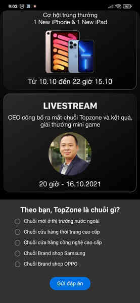 Thế Giới Di Động chuẩn bị ra mắt chuỗi cửa hàng mới, tổ chức cả một minigame để người dùng dự đoán mặt hàng kinh doanh? - Ảnh 2. Thế Giới Di Động chuẩn bị ra mắt chuỗi cửa hàng mới, tổ chức cả một minigame để người dùng dự đoán mặt hàng kinh doanh? - Ảnh 2.