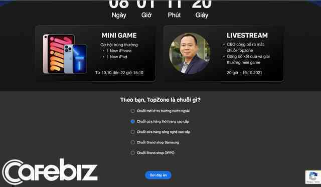 Thế Giới Di Động ra mắt chuỗi mới: Chuyên bán lẻ thời trang cao cấp có tên Topzone? - Ảnh 2. Thế Giới Di Động ra mắt chuỗi mới: Chuyên bán lẻ thời trang cao cấp có tên Topzone? - Ảnh 2.