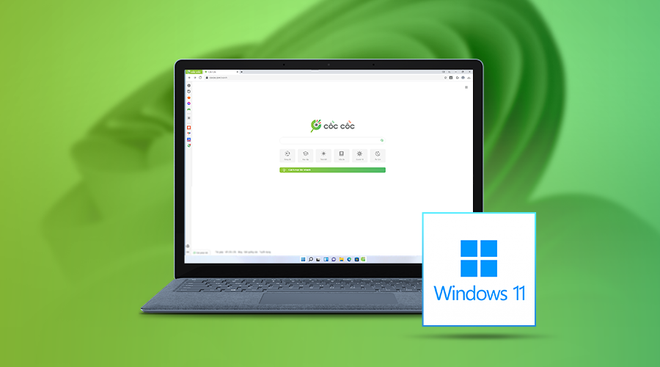Thông số nội bộ cho thấy trình duyệt Cốc Cốc vẫn hoạt động ổn định trên Windows 11