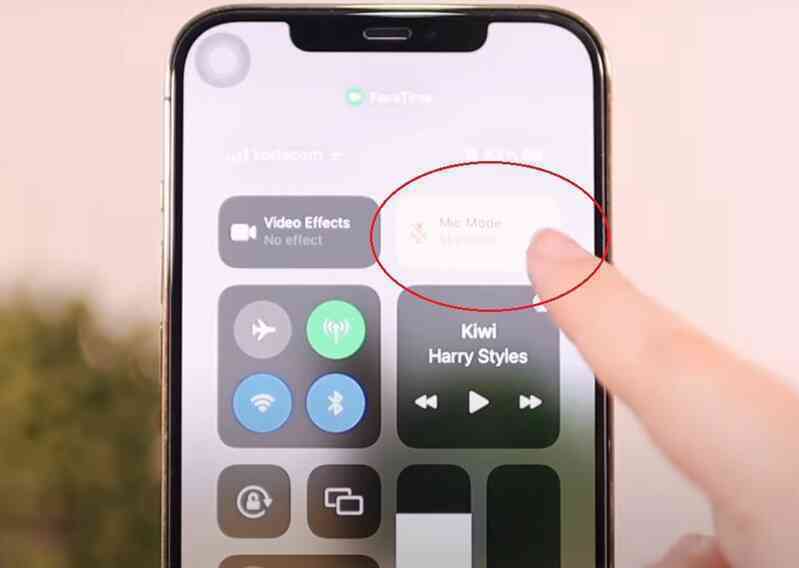 Hướng dẫn chỉnh chế độ mic của FaceTime trên iOS 15