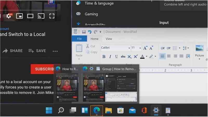Hướng dẫn sử dụng giao diện ghép cửa sổ của Windows 11