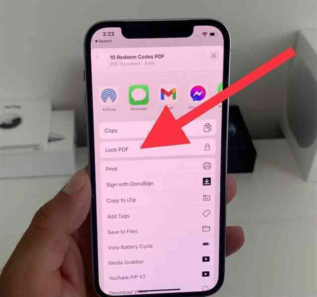 Hướng dẫn đặt mật khẩu cho file PDF trên iOS 15