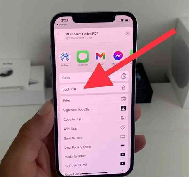 Hướng dẫn đặt mật khẩu cho file PDF trên iOS 15