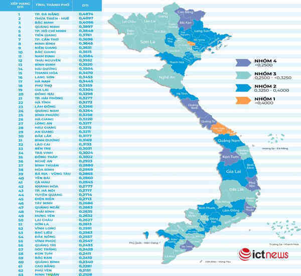 Lần đầu công bố mức độ chuyển đổi số của các bộ, tỉnh tại Việt Nam