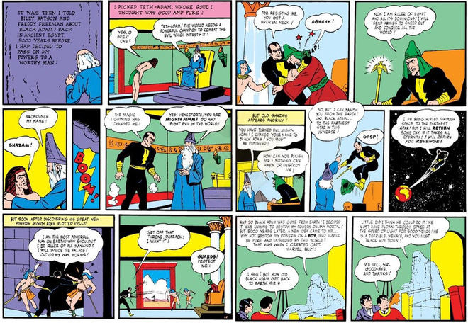 Giải mã nguồn gốc và sức mạnh của Black Adam, đối thủ lớn nhất của Shazam trong vũ trụ DC - Ảnh 1. Giải mã nguồn gốc và sức mạnh của Black Adam, đối thủ lớn nhất của Shazam trong vũ trụ DC - Ảnh 1.