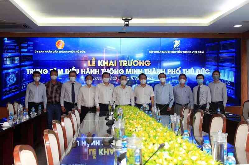 Khánh thành Trung tâm Điều hành thông minh thành phố Thủ Đức