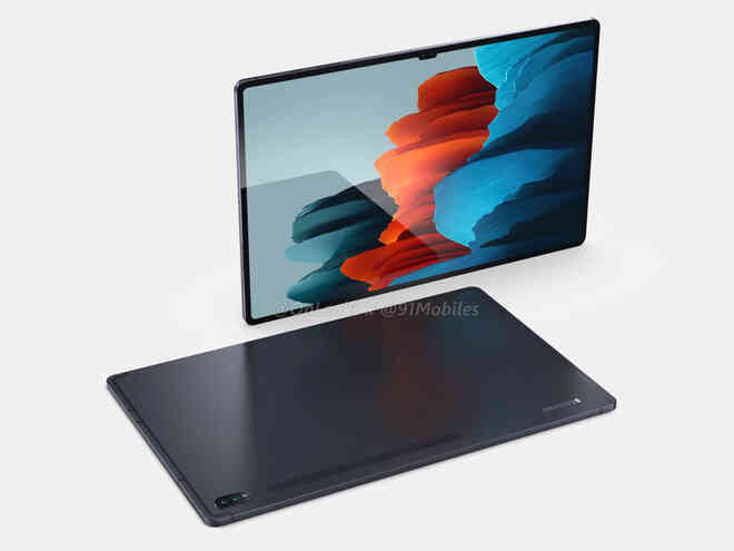Đây là Galaxy Tab S8 Ultra: Màn hình OLED 14.6 inch, có "tai thỏ" như MacBook, ra mắt đầu năm sau
