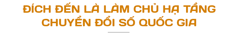 Đích đến của Viettel là làm chủ hạ tầng chuyển đổi số quốc gia