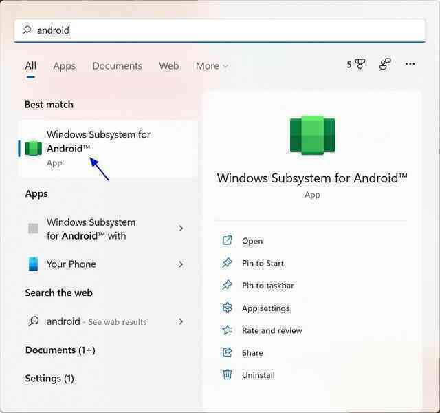 Hướng dẫn cài đặt ứng dụng Android lên Windows 11