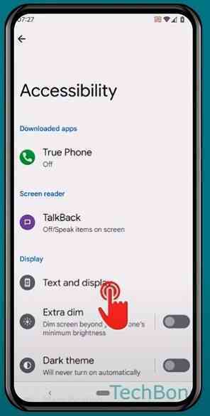 Hướng dẫn dùng chữ in đậm trong Android 12