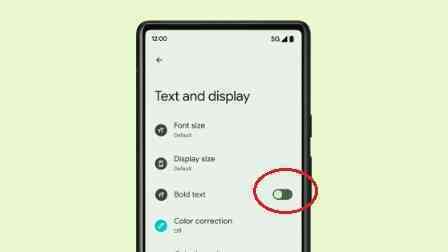 Hướng dẫn dùng chữ in đậm trong Android 12