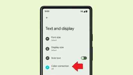 Hướng dẫn chuyển màn hình đen trắng trên Android 12