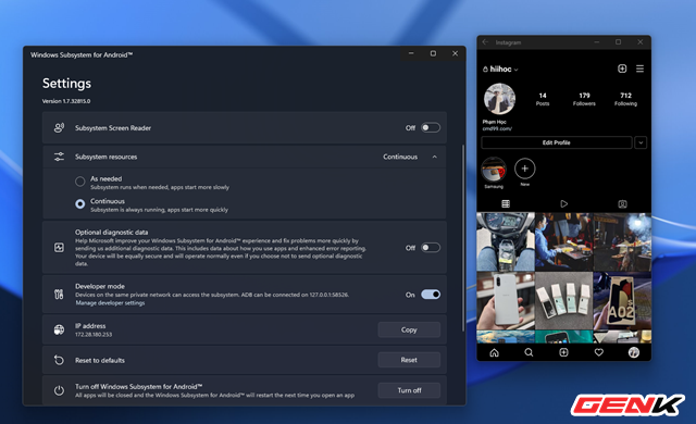 Đã có thể bật tính năng chạy ứng dụng Android trên bản Windows 11 hiện hành, cài được nhiều ứng dụng hơn cả bản xịn - Ảnh 26. Đã có thể bật tính năng chạy ứng dụng Android trên bản Windows 11 hiện hành, cài được nhiều ứng dụng hơn cả bản xịn - Ảnh 26.