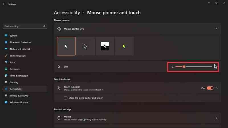 Hướng dẫn tùy biến con trỏ chuột trên Windows 11