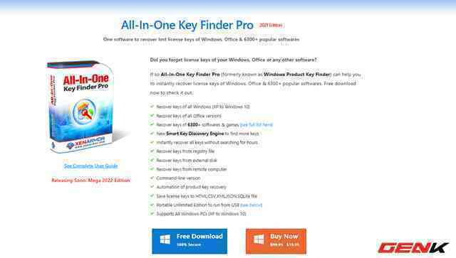 Cách sao lưu bản quyền các phần mềm đã cài đặt trên Windows - Ảnh 2. Cách sao lưu bản quyền các phần mềm đã cài đặt trên Windows - Ảnh 2.