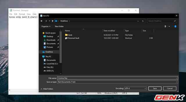 Cách sao lưu bản quyền các phần mềm đã cài đặt trên Windows - Ảnh 8. Cách sao lưu bản quyền các phần mềm đã cài đặt trên Windows - Ảnh 8.