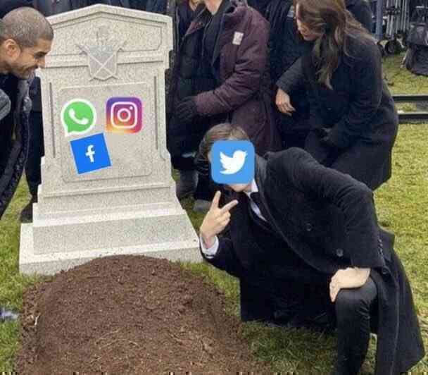 Ngập tràn ảnh chế Facebook bị sập trên toàn cầu