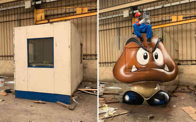 Những bức vẽ Graffiti 3D không dành cho người yếu tim - Ảnh 13. Những bức vẽ Graffiti 3D không dành cho người yếu tim - Ảnh 13.