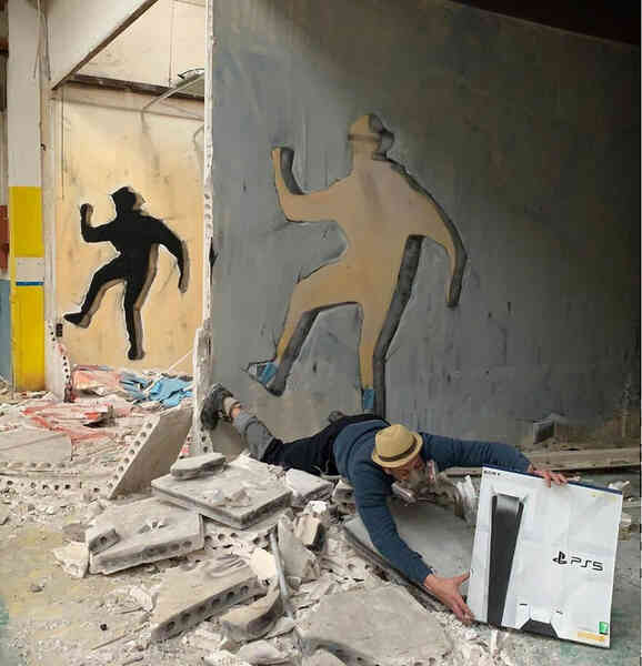 Những bức vẽ Graffiti 3D không dành cho người yếu tim - Ảnh 8. Những bức vẽ Graffiti 3D không dành cho người yếu tim - Ảnh 8.