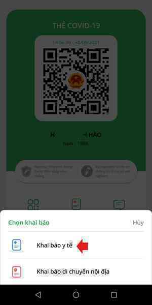 Cách khai báo y tế điện tử trên PC-Covid