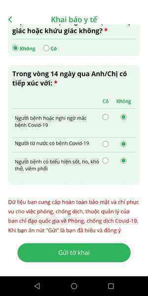 Cách khai báo y tế điện tử trên PC-Covid