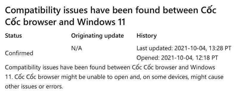 Ứng dụng Việt nổi tiếng được Microsoft xác nhận gặp vấn đề với Windows 11 - Ảnh 2. Ứng dụng Việt nổi tiếng được Microsoft xác nhận gặp vấn đề với Windows 11 - Ảnh 2.