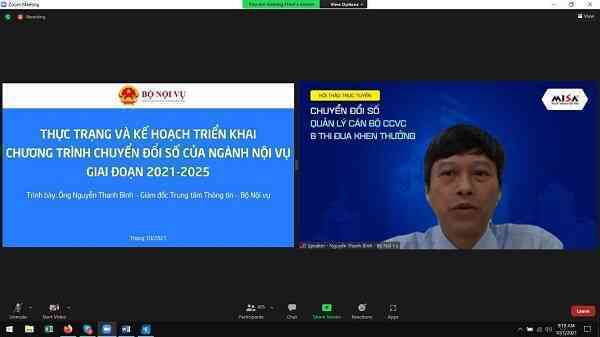 Chuyển đổi số công tác quản lý cán bộ và thi đua khen thưởng thế nào để đạt hiệu quả?