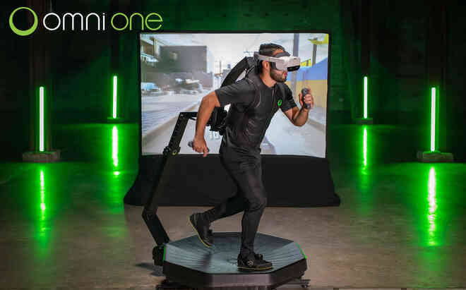 VR đã phát triển đến mức độ nào: Chạy bộ để điều khiển nhân vật game, thực tế ảo của Ready Player One là đây chứ đâu! - Ảnh 1.