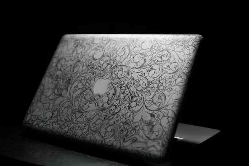 Người Việt điêu khắc MacBook bằng tay ảnh 5 Nguoi Viet dieu khac MacBook bang tay anh 5