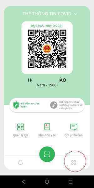 Hướng dẫn ẩn thông tin mã QR trên PC-Covid