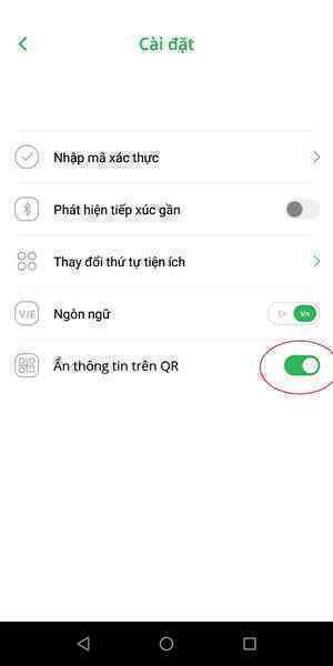 Hướng dẫn ẩn thông tin mã QR trên PC-Covid