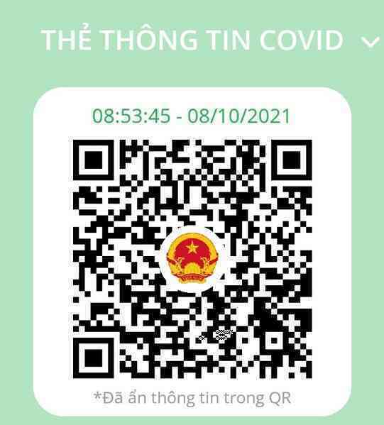 Hướng dẫn ẩn thông tin mã QR trên PC-Covid