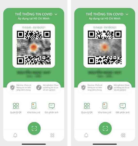 Hướng dẫn ẩn thông tin mã QR trên PC-Covid