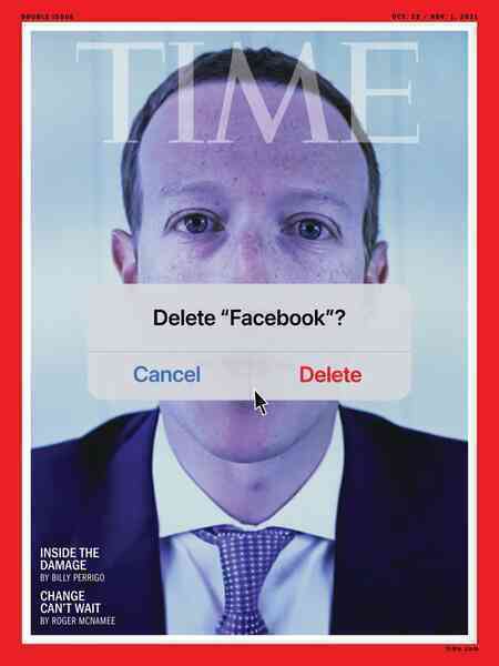 Bìa tạp chí gây sốc của TIME: Hình Mark Zuckerberg đi kèm với câu hỏi Bạn có muốn xoá Facebook không?