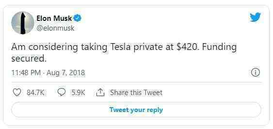  Điểm lại 7 dòng tweet gây bão của Elon Musk khiến cổ phiếu Tesla bốc hơi hàng tỷ USD - Ảnh 5.