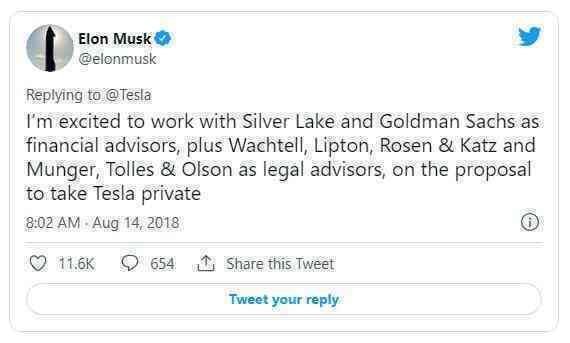  Điểm lại 7 dòng tweet gây bão của Elon Musk khiến cổ phiếu Tesla bốc hơi hàng tỷ USD - Ảnh 6.