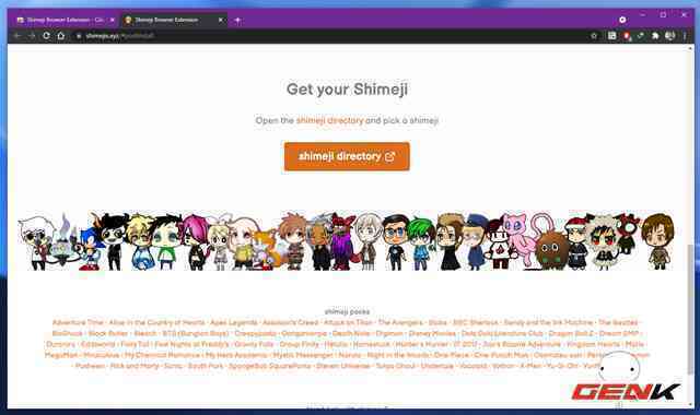Duyệt web quá chán? Hãy thử thư giãn với nhân vật hoạt hình chạy vòng vòng ngay trong trình duyệt xem sao nhé - Ảnh 4. Duyệt web quá chán? Hãy thử thư giãn với nhân vật hoạt hình chạy vòng vòng ngay trong trình duyệt xem sao nhé - Ảnh 4.